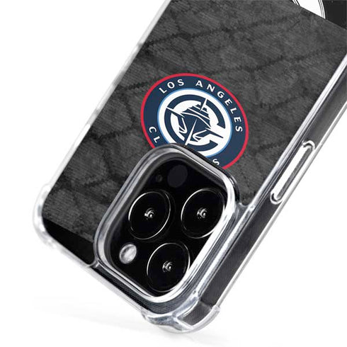 NBA Los Angeles Clippers Black Rust iPhone 15 Pro MagSafe Case